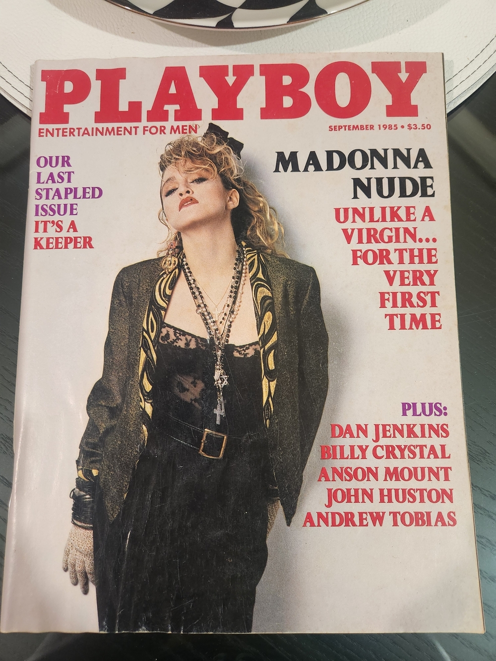 Playboy September 1985 Madonna